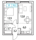 Квартира № 373