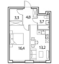 Квартира № 342