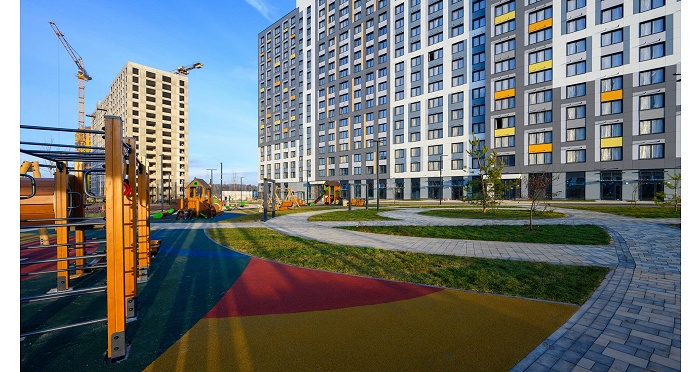 Завершается благоустройство территории 3 корпуса в ЖК «Новый Зеленоград»