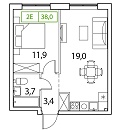 Квартира № 414