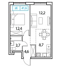Квартира № 383