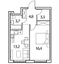 Квартира № 216