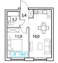 Квартира № 392
