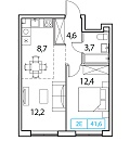 Квартира № 33