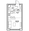Квартира № 346